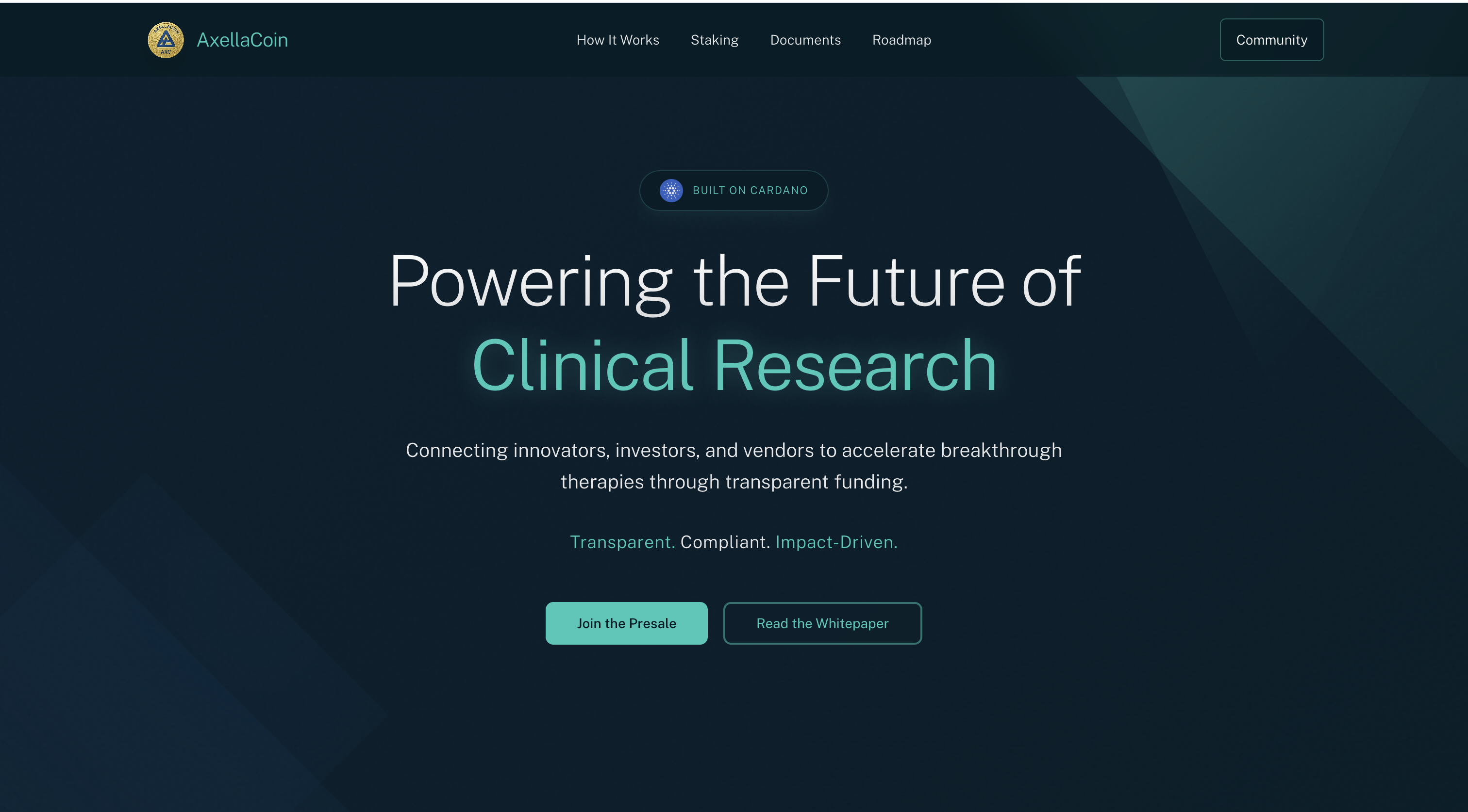 AxellaCoin – מיתוג ופיתוח אתר